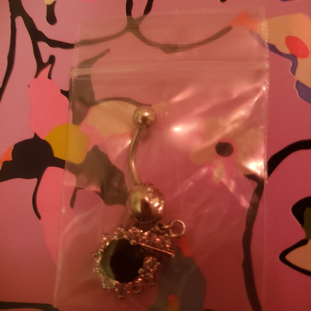 Nwot Dangle Curved Barbell Body Jewelry 15$